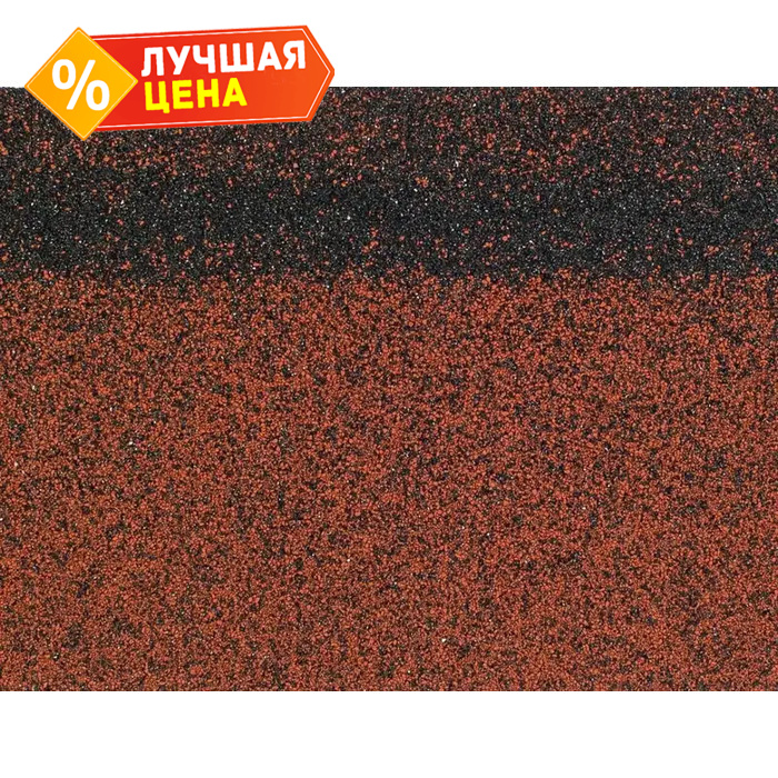 Коньково-карнизная Технониколь Шинглас Ранчо / Финская / Оптима / Фазенда Красный микс