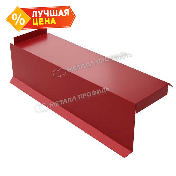 Планка сегментная торцевая левая 400 мм NormanMP (ПЭ-01-3020-0.5)